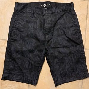 7 for all mankind denim shorts